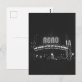 Carte Postale Ville de Reno (Devant / Derrière)