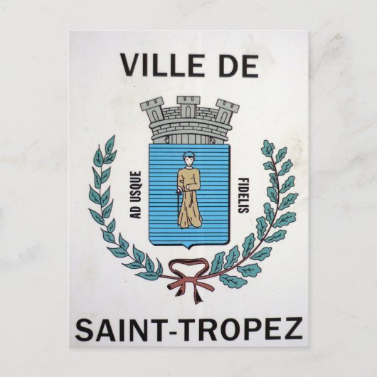 Carte Postale ville de saint-tropez (Devant)