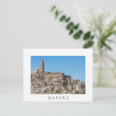 Carte Postale Ville de Sassi di Matera en Italie (Debout devant)