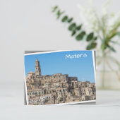 Carte Postale Ville de Sassi di Matera en Italie (Debout devant)