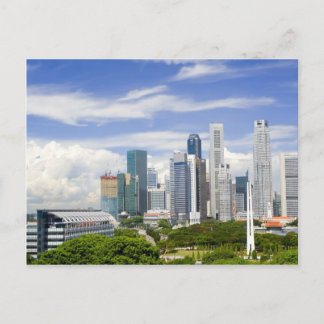 Carte Postale Ville de Singapour