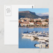 Carte Postale Ville de Split en Croatie (Devant / Derrière)