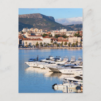 Carte Postale Ville de Split en Croatie
