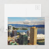 Carte Postale Ville de Vancouver (C.-B.) (Devant / Derrière)