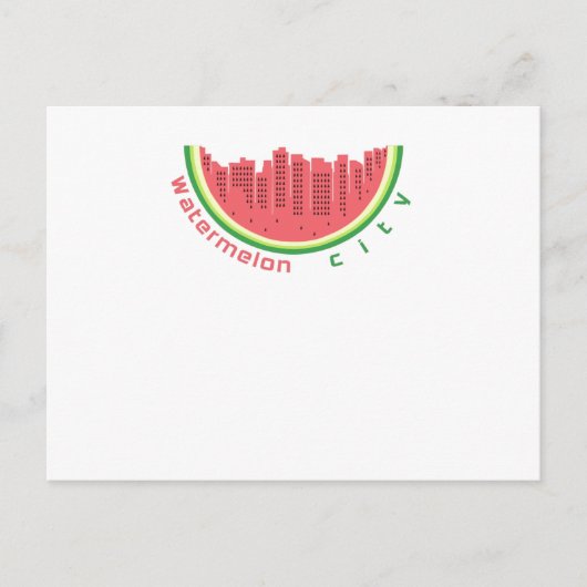 Carte Postale Ville de Watermelon (Devant)