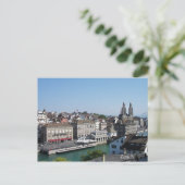 Carte Postale Ville de Zurich (Debout devant)