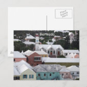 Carte Postale Ville des Bermudes (Devant / Derrière)