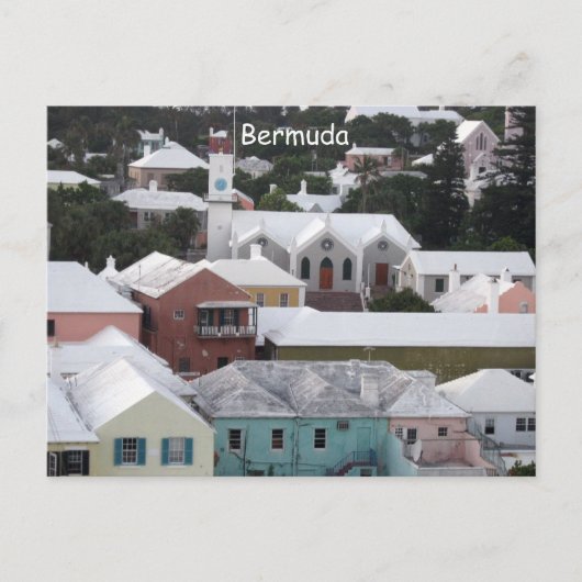 Carte Postale Ville des Bermudes (Devant)