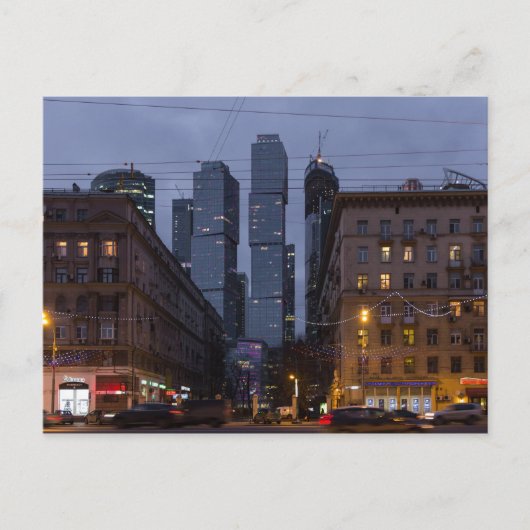 Carte Postale Ville des capitaux (Devant)