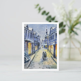 Carte Postale Ville d'hiver