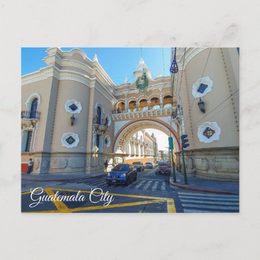 Carte Postale Ville du Guatemala (Devant)