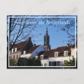 Carte Postale Ville du soir, Amersfoort, Pays-Bas (Devant)