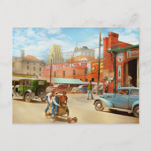 Carte Postale Ville - Durham, NC - Les enfants sont des enfants  (Devant)