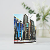 Carte Postale Ville en cours no4 (Debout devant)