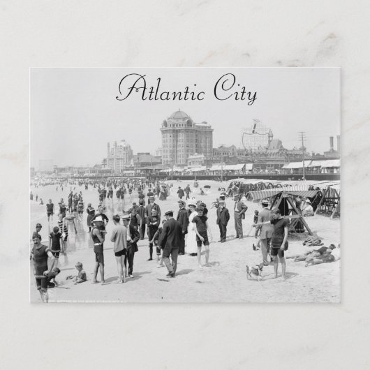 Carte Postale Ville historique d'Atlantic (Devant)