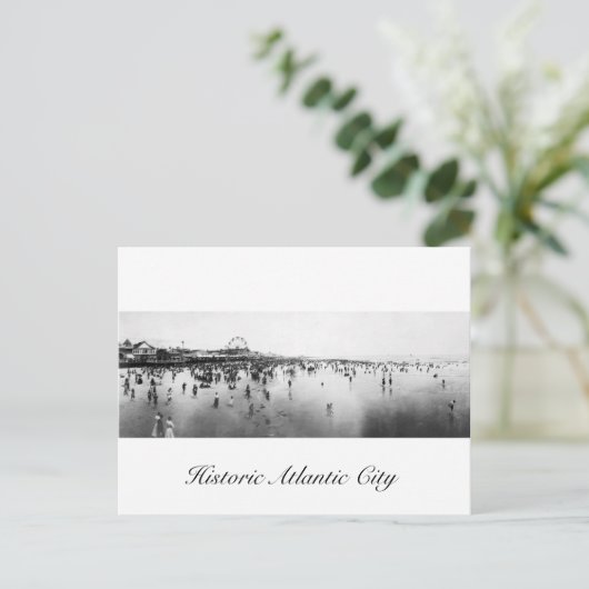 Carte Postale Ville historique d'Atlantic (Debout devant)