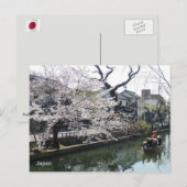 Carte Postale Ville historique de Kurashiki, Japon (Devant / Derrière)