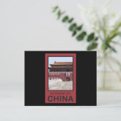 Carte Postale Ville interdite Chine (Debout devant)