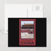 Carte Postale Ville interdite Chine (Devant / Derrière)