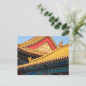Carte postale Ville interdite en Chine (Debout devant)