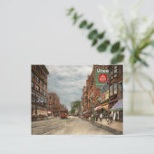 Carte Postale Ville - Lowell MA - Une bonne société de barrage 1 (Debout devant)