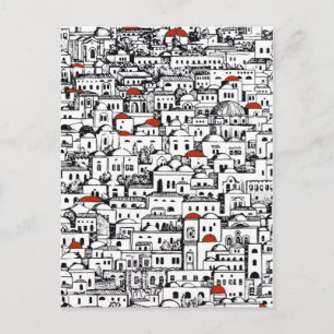 Carte Postale Ville méditerranéenne