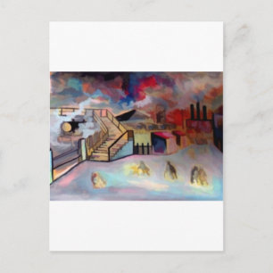 CARTE POSTALE VILLE MINIÈRE