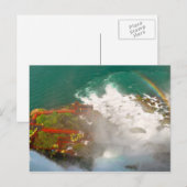 Carte Postale Ville - Niagara NY - Dans l'oeil d'un ouragan (Devant / Derrière)