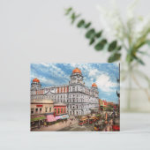 Carte Postale Ville - NY - La courte vie Grand Central 1900 (Debout devant)