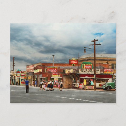 Carte Postale Ville - Phoenix AZ - Pop Culture 1940 (Devant)