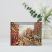 Carte Postale Ville - Rochester NY - National Theatre 1908 (Debout devant)