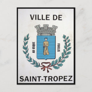 Carte Postale ville saint-tropez