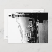 Carte Postale Ville sombre (Devant / Derrière)