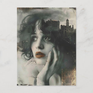 Carte Postale Ville sur ma femme d'esprit