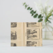 Carte Postale Villes, costumes (Debout devant)