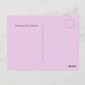 Carte Postale Villes du marché aux fleurs du monde Madrid Custom (Dos)