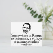 Carte Postale Villiage Idiot (Debout devant)