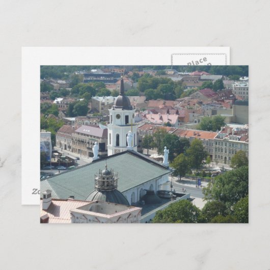 Carte Postale Vilnius (Devant / Derrière)