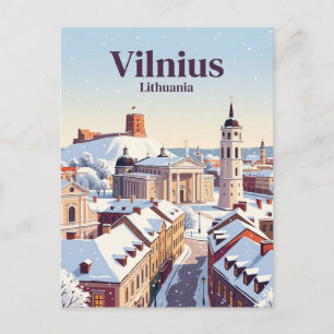Carte Postale Vilnius Lituanie