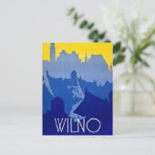 Carte Postale Vilnus, Lituanie, (Debout devant)