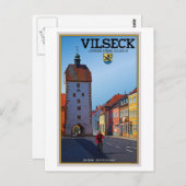 Carte Postale Vilseck - Tour (Devant / Derrière)