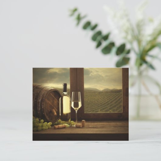 Carte Postale Vin (Debout devant)