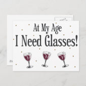 Carte Postale Vin (Devant / Derrière)