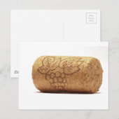 Carte Postale Vin Cork (Devant / Derrière)