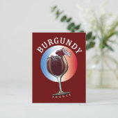 Carte Postale Vin de Bourgogne (Debout devant)