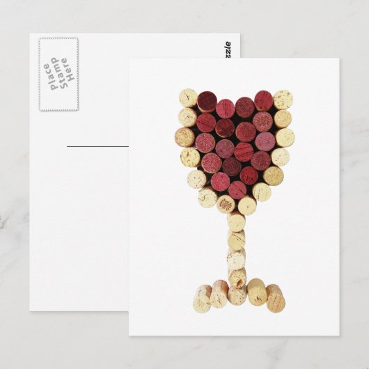 Carte postale Vin de Cork (Devant / Derrière)