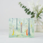 Carte Postale Vin de printemps, Marguerite Blasingame (Debout devant)