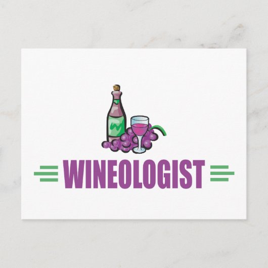 Carte Postale Vin drôle (Devant)