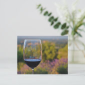 Carte postale Vin et Lavande (Debout devant)