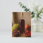Carte Postale Vin fait maison (Debout devant)